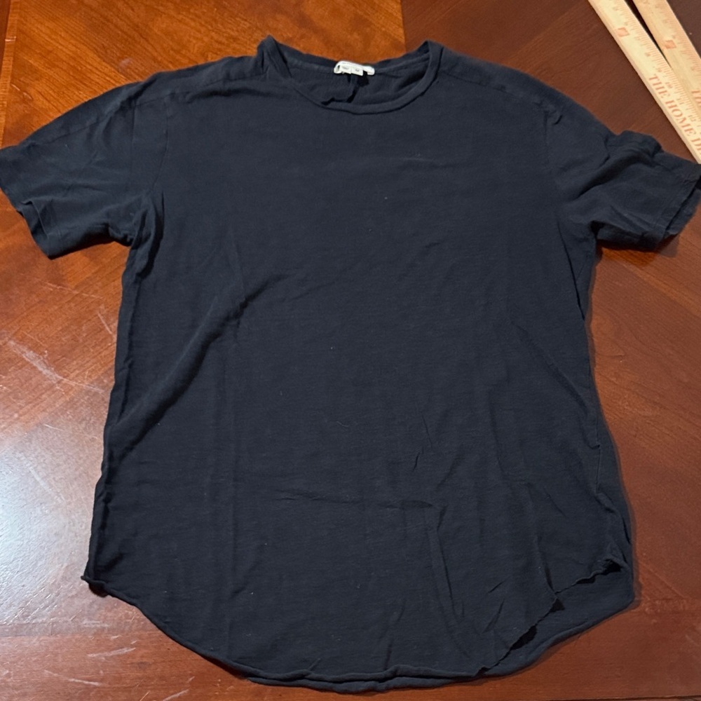 Helmut Lang Black Short Sleeve Tee Sz medium M